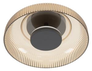 ITALUX WL-36482-YLL-LED Stropné svietidlo PASSO LED/8W/230V 3000K priemer 25 cm dýmovo-béžová