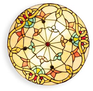 BRILAGI - Tiffany vitrážové stropné svietidlo MIRABELLA 2xE27/60W/230V pr. 40 cm