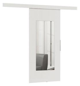 Posuvné dvere Mereno VII 80, Farba:: biela / grafit + zrkadlo Mirjan24 5903211099359