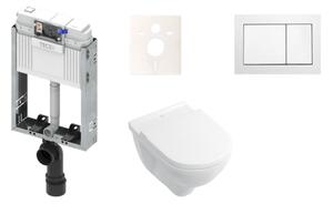 Cenovo zvýhodnený závesný WC set TECE na zamurovanie + WC Villeroy & Boch O.novo KMPLONOVO