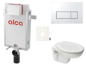 Cenovo zvýhodnený závesný WC set Alca na zamurovanie + WC Ceramia S-Line Pro SIKOAP8