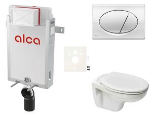 Cenovo zvýhodnený závesný WC set Alca na zamurovanie + WC Ceramia S-Line Pro SIKOAP2