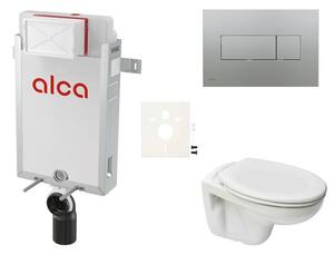 Cenovo zvýhodnený závesný WC set Alca na zamurovanie + WC Ceramia S-Line Pro SIKOAP6