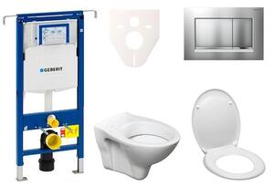 Cenovo zvýhodnený závesný WC set Geberit do ľahkých stien / predstenová montáž + WC S-Line S-line Pro 111.355.00.5ND7