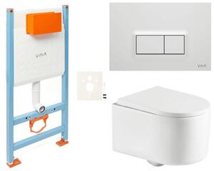 Závesný WC set do ľahkých stien / predstenová SAT Tornado SIKOVSTOR72600