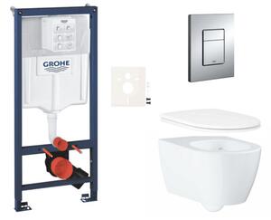 Závesný WC set do ľahkých stien / predstenová montáž GROHE Essence SIKOGRSESE