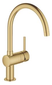 Drezová batéria GROHE Minta s otočným ramienkom kartáčovaný Cool Sunrise 32917GN0