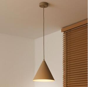 Duolla - Závesný luster na lanku IRONLINE 1xG9/3W/230V priemer 25 cm béžový