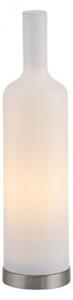 JUST LIGHT. 14006-16 - Stolná lampa BOTTLE 1xE14/25W/230V biela