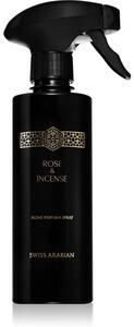 Swiss Arabian Rose and Incense bytový sprej 300 ml