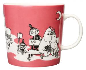 Arabia Hrnček Moomin 0,4l, ružový