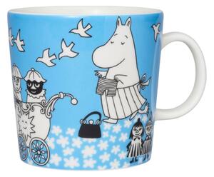 Arabia Hrnček Moomin Peace 0,4l, modrý
