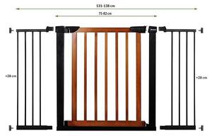 Ochranná bariéra pre deti 75-138 CM SPRINGOS SG0003CC