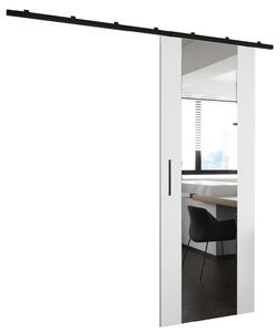 Posuvné dvere so zrkadlom PERDITA 2 - 70 cm, biele