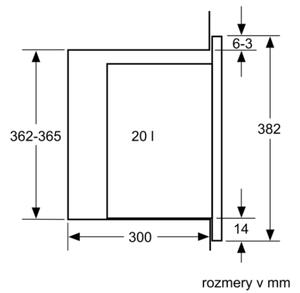 Bosch BFL523MB1F + kupóny na daľší nákup - Mikrovlnna rúra zabudovatelná
