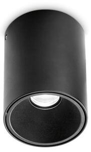 Ideal lux 341798 NITRO ROUND povrchové bodové svietidlo D80mm LED 10W 950/790lm 2700K čierna