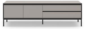 Sivo-béžový TV stolík 180x55 cm Lorenza – Marckeric