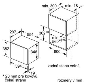 Bosch BFL524MB0 + kupóny na daľší nákup - Mikrovlnná rúra zabudovateľná