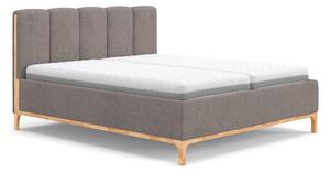 ČALÚNENÁ POSTEĽ, 180/200 cm, krémová Welnova - Postele