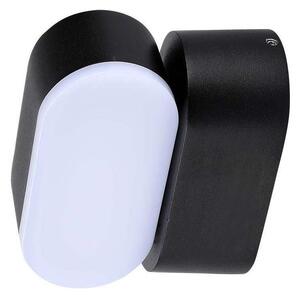 LED Vonkajšia flexibilná nástenné svietidlo LED/5W/230V 4000K IP65 čierna