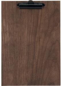 Dosky na menu so sponou Securit Walnut Range A4, drevené