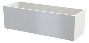 Granisil granitový květináč KUBI 90 cm Biely