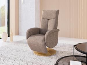 RELAXAČNÉ KRESLO, textil, cappuccino Sit & More - Online Only obývacie izby, Online Only