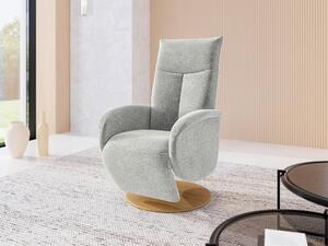 RELAXAČNÉ KRESLO, textil, svetlosivá Sit & More - Online Only obývacie izby, Online Only