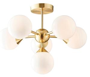 Endon 76501 - Luster na tyči OSCAR 6xG9/5W/230V zlatý