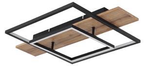 Globo 67289D - stmievateľné LED stropné svietidlo VANNI LED/24W/230V hnedá/čierna