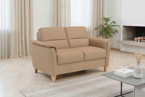 DVOJMIESTNA POHOVKA, cappuccino, pravá koža Sit & More - Sedačky, Online Only