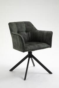 Dizajnová stolička Loft zelená otočná »