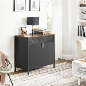 KOMODA, čierna, 80/76/40 cm Boxxx - Komody, Online Only