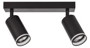 Bodové svietidlo PIPE 2xGU10/10W/230V čierne