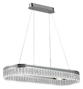 Stmievateľný LED krištáľový luster na lanku THALIA LED/50W/230V 3000-6000K + diaľkové ovládanie