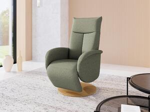 RELAXAČNÉ KRESLO, textil, olivovozelená Sit & More - Online Only obývacie izby, Online Only