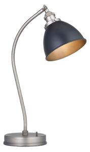 Endon 98752 - Stolová lampa FRANKLIN 1xE14/7W/230V matný chróm/antracit
