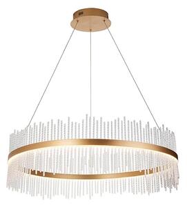 Endon 107672 - LED stmievateľný luster na lane ADRIEL LED/83W/230V 3000K zlatá