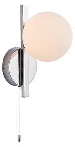 Endon 94080 - Kúpeľňové nástenné svietidlo SPA 1xG9/3W/230V IP44 lesklý chróm