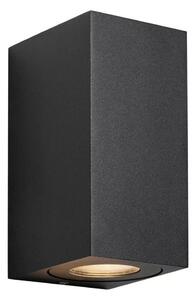 Nordlux - Vonkajšie nástenné svietidlo CANTO 2xGU10/28W/230V IP44 čierne