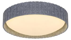Nordlux - Stropné svietidlo CORATO 3xE14/15W/230V pr. 42 cm sivé