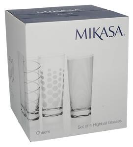 Poháre v súprave 4 ks 550 ml Cheers - Mikasa