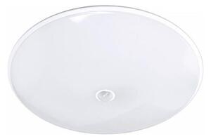 LED vonkajšie stropné svietidlo s pohybovým senzorom VISTA LED/15W/230V pr. 26 cm IP54 biela