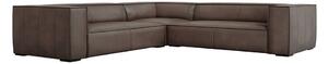 Hnedá kožená rohová pohovka (variabilná) Madame - Windsor & Co Sofas