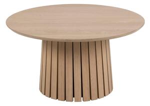 Okrúhly konferenčný stolík v dekore duba ø 80 cm Christo - Actona
