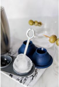 Modrá silikónová forma na ľad Barcraft - Kitchen Craft