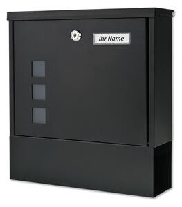 Poštová schránka SN3667-2 - čierna