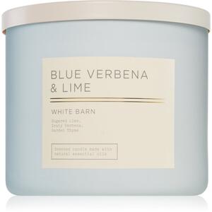 Bath & Body Works Blue Verbena & Lime vonná sviečka 411 g