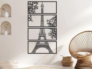 Drevený obraz na stenu - Paris - 25x50