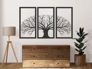 Drevený strom života na stenu - Tree - 84x42